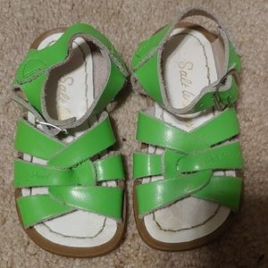 The Salt Water Sandal Lime Green